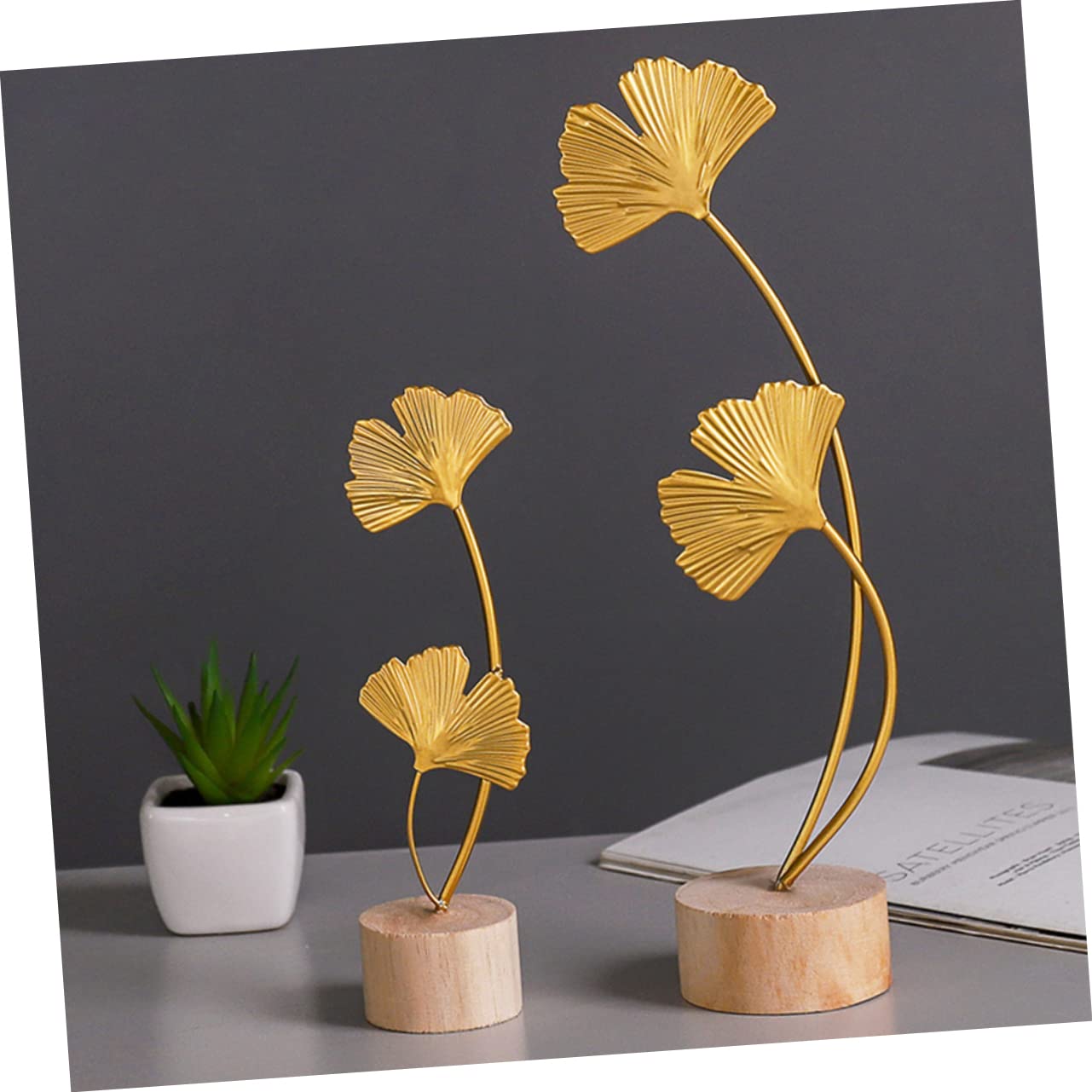 Amazon.co.jp: ADOCARN 1個 イチョウの葉飾り イチョウの装飾 イチョウ